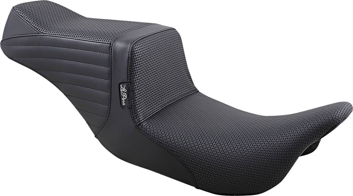 Le Pera Tailwhip Seat - Basketweave - Black - FL '08-'23