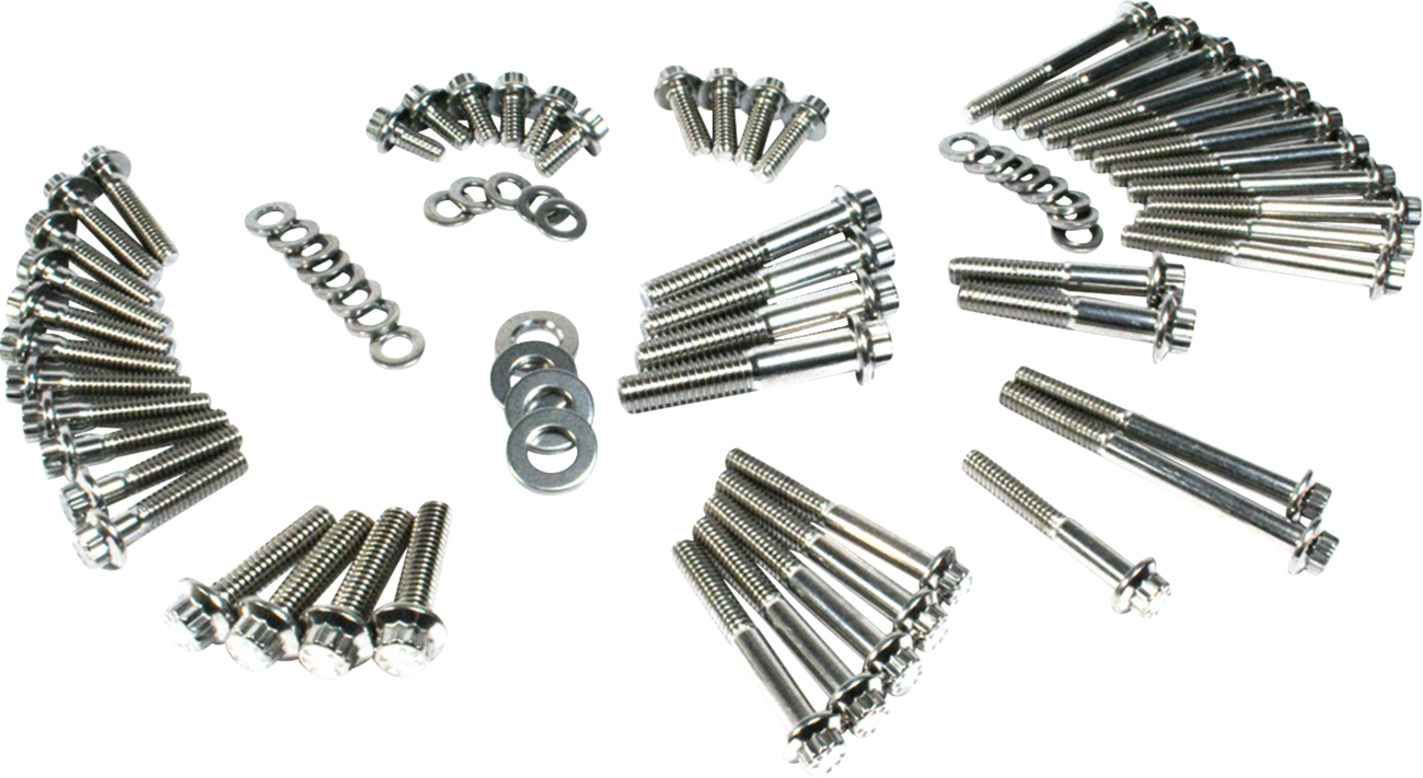 Feuling Parts Fastener Kit - External Primary/Transmission - 12-Point - FX