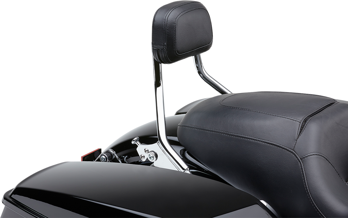 Cobra Detachable Backrest - Chrome - Short - FLH/FLT