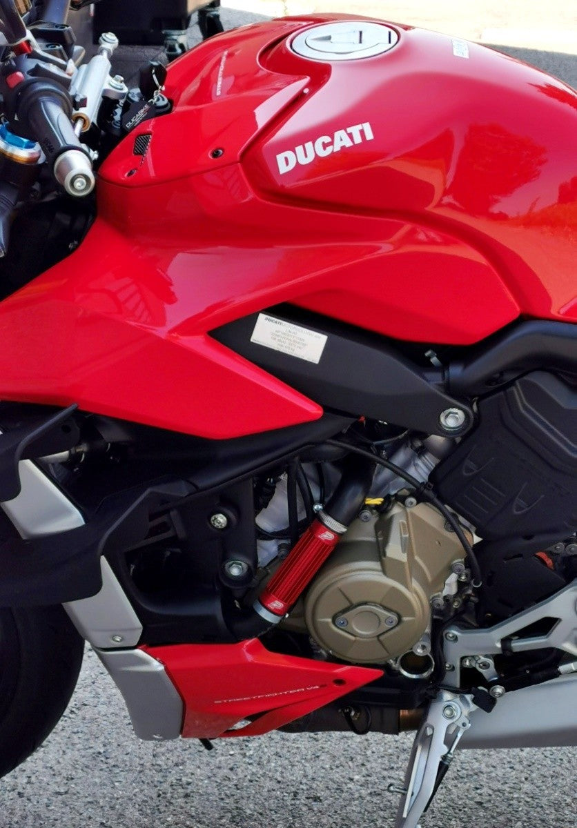 Ducabike DBK DC02 V4 / SFV4 H2O Line Cooler - RED