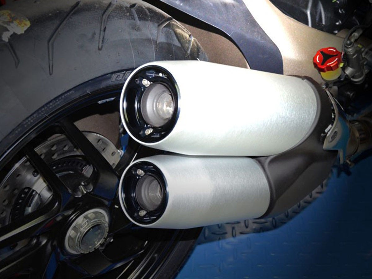 Ducabike DBK FSM01 Bottom Exhaust Monster 1200 - BLACK