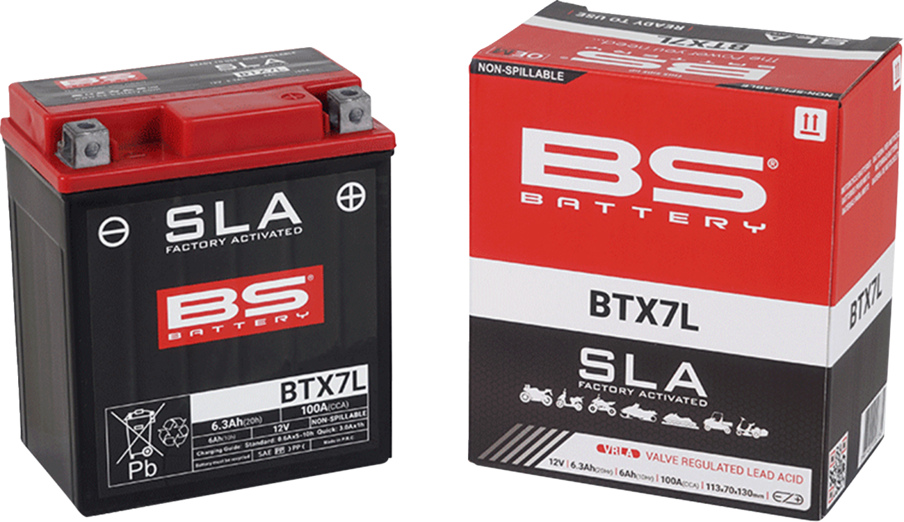 BS Battery Battery - BTX7L (YTX)
