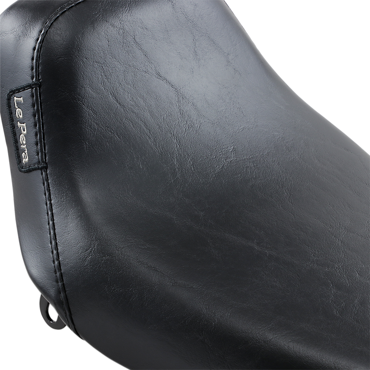 Le Pera Bare Bones Solo Seat - Smooth - Black - FX/FL '64-'84