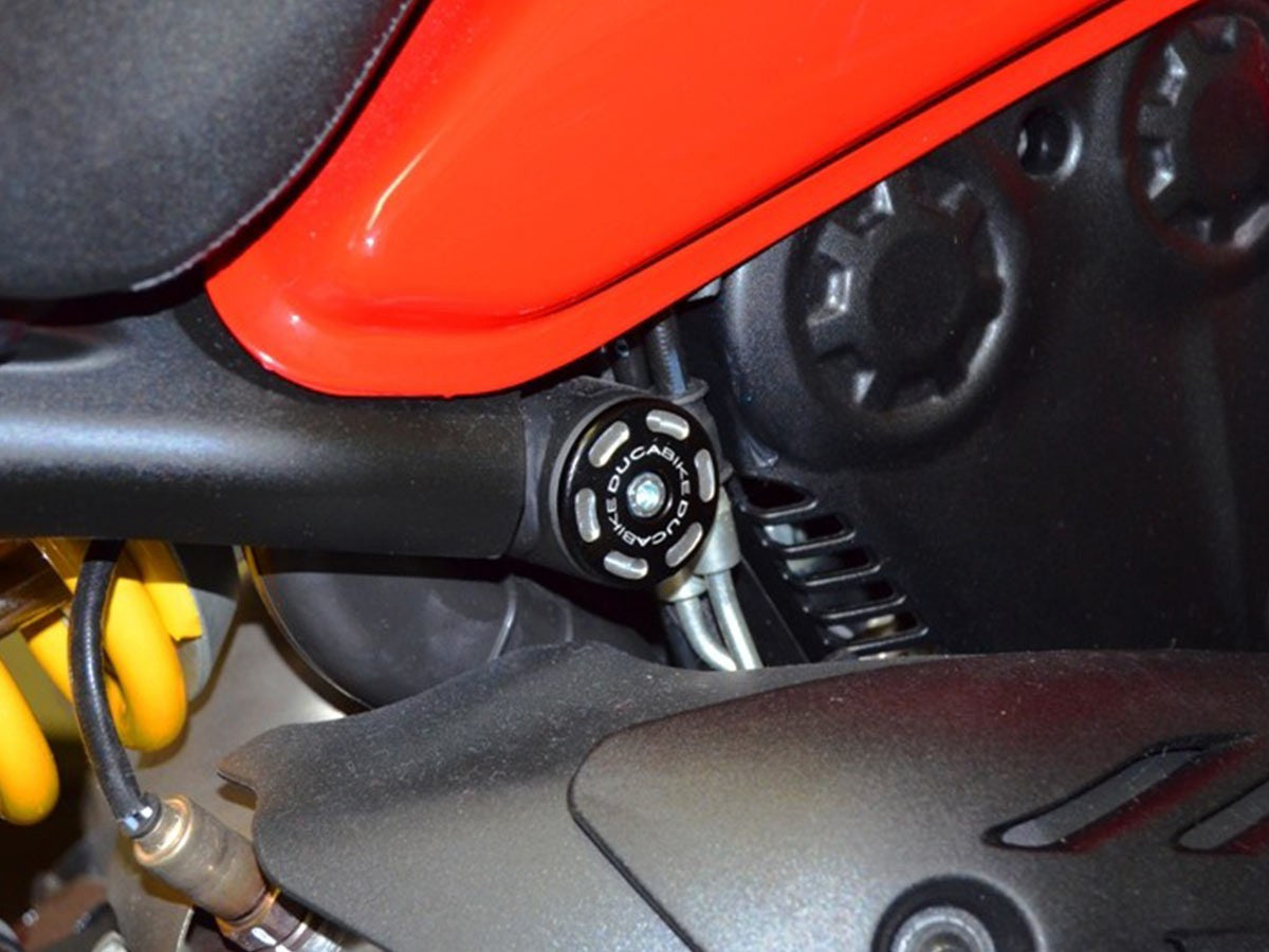 Ducabike DBK TTM1200 Kit Frame Plugs M1200/821 - BLACK