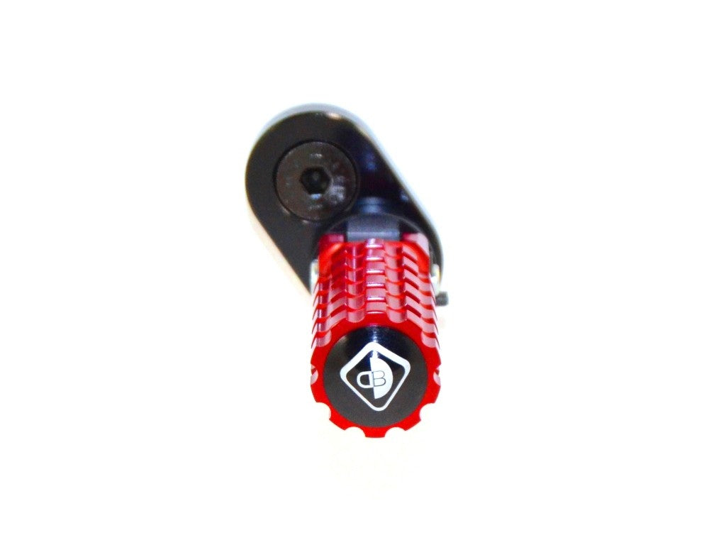 Ducabike DBK PPSCRA01 Adjustable Foot Pegs Scrambler - RED