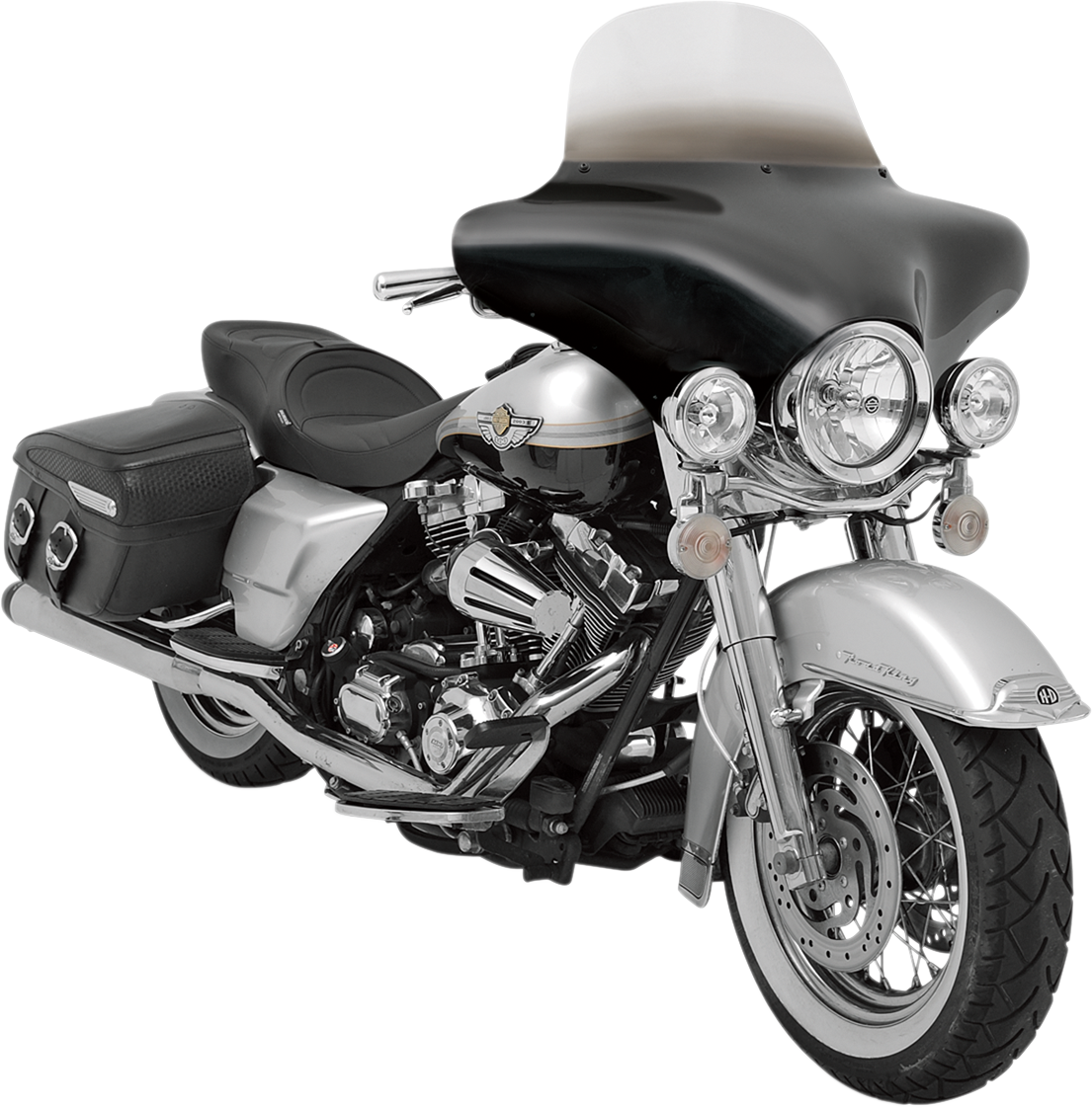 Memphis Shades Batwing Fairing - Harley Davidson
