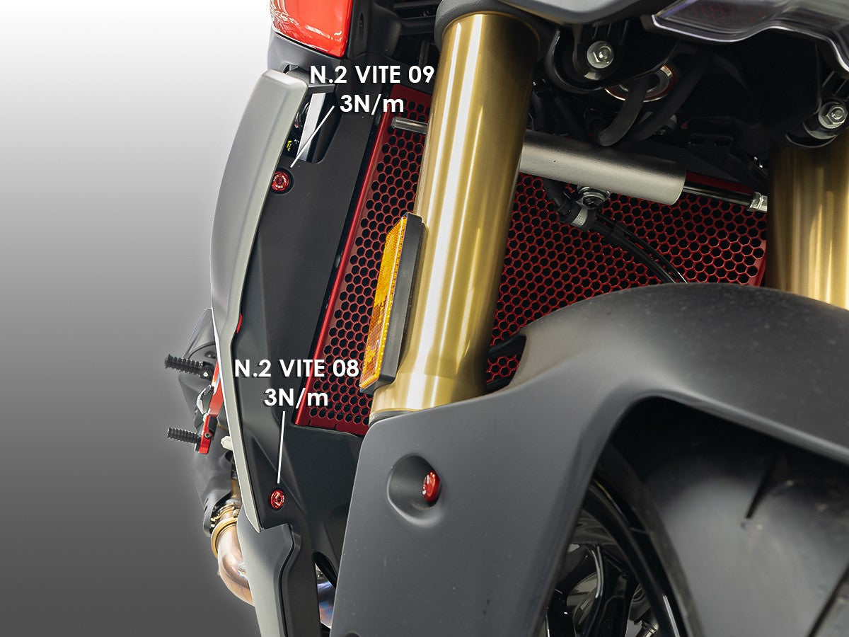 Ducabike DBK Ducati Streetfighter V2 2025 Radiator Frame Screw Kit