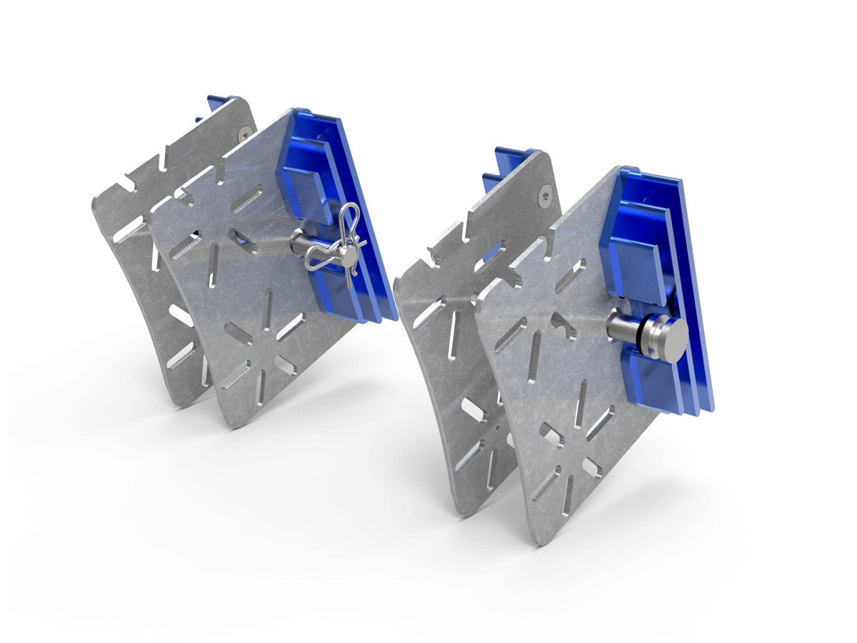 Ducabike DBK BPR02 Brake Plate Radiator - Blue