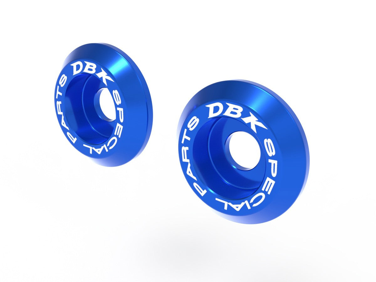 Ducabike DBK RVM03 BMW M1000xr Handlebar Washers - BLUE