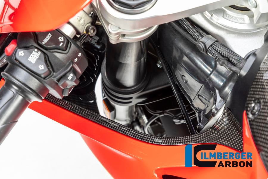 Ilmberger Carbon Air Tube Cover Left Ducati Panigale V4 / V4 S - Gloss