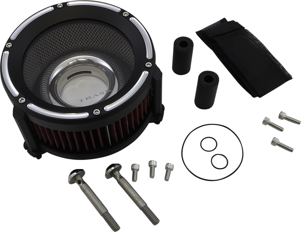 Trask Assault Charge High-Flow Air Cleaner - Black