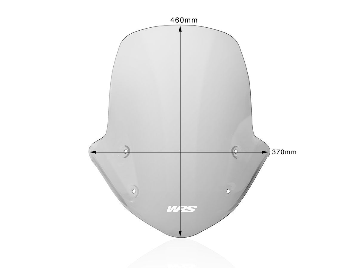 WRS Touring Windscreen BMW R1250R 2019-2024