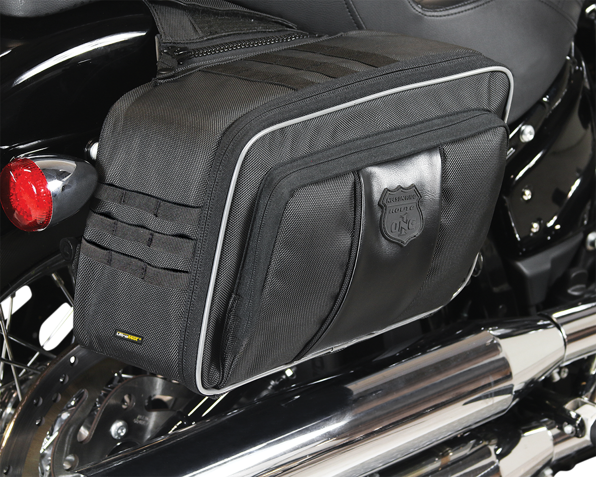 Nelson RIGG Road Trip Saddlebags - Black