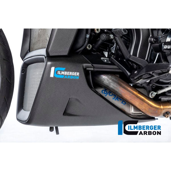 Ilmberger Carbon Fiber Belly Pan Set For Ducati XDiavel / S 2018