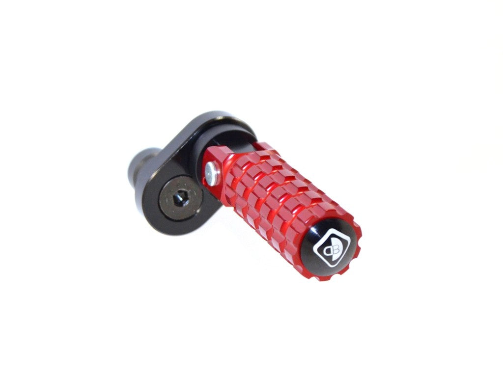 Ducabike DBK PPSCRA01 Adjustable Foot Pegs Scrambler - RED