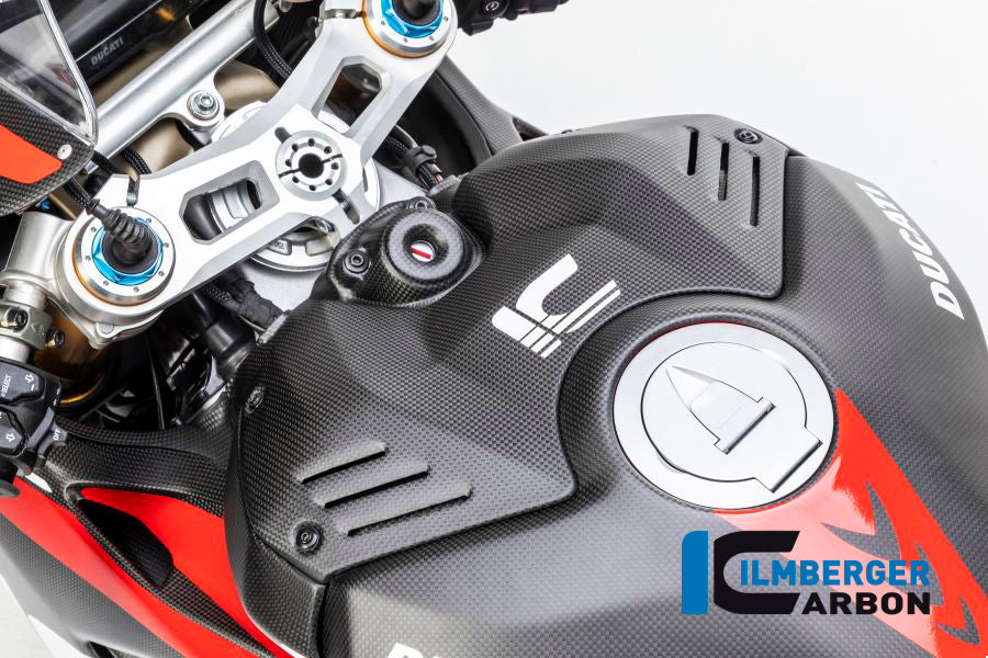Ilmberger Carbon Upper Tank Cover Ducati Panigale V4 / V4 S - Matte