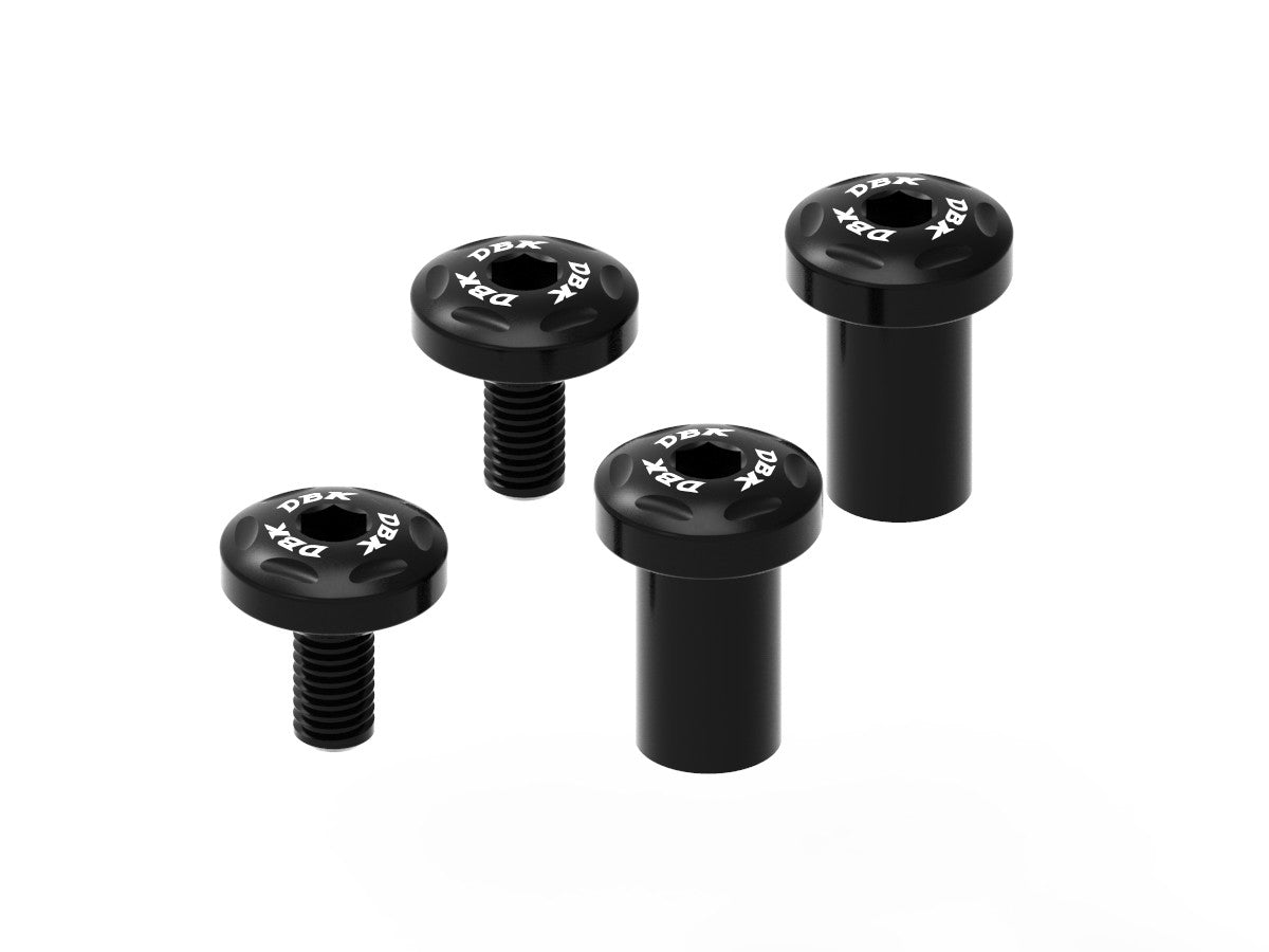 Ducabike DBK KVT48 Diavel V4 Key Cover Screw Kit - BLACK