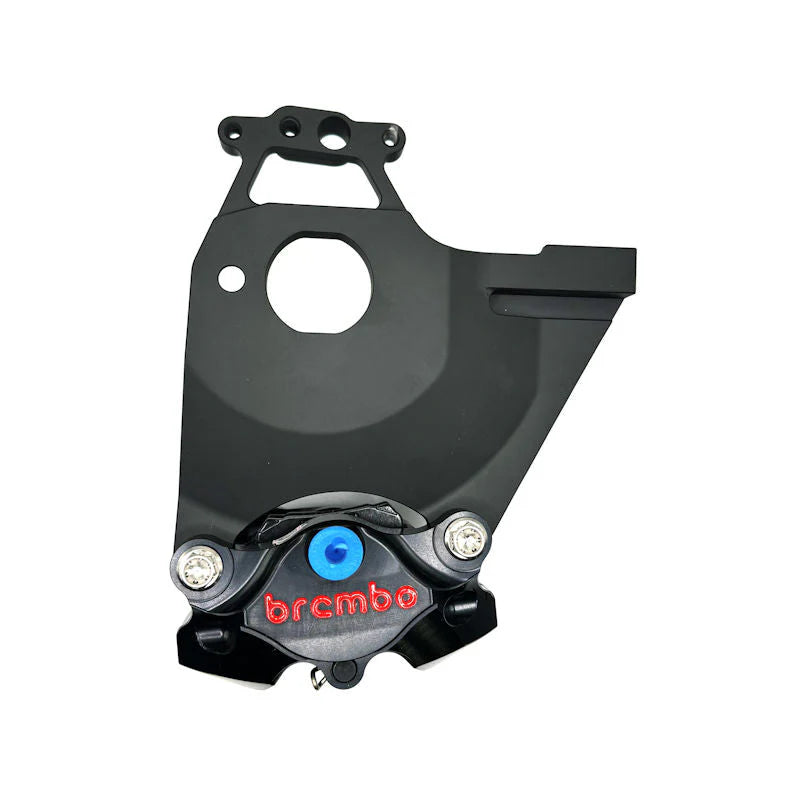Motomillion Brembo P2 34 CNC Rear Caliper Conversion Kit For BMW M1000RR K66 - Anodized Black