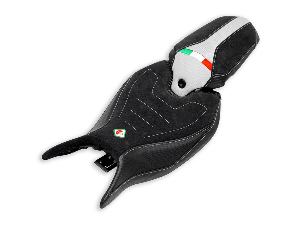 Ducabike DBK Csstc01 Comfort Seat Cover - BLACK-WHITE