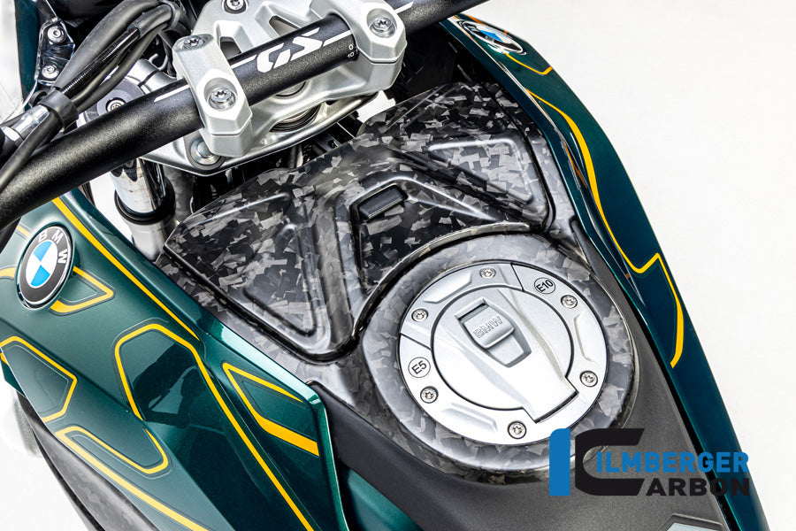 Ilmberger Carbon Upper Tank Cover Two Piece Kit BMW R 1300 GS - Matte / Forged