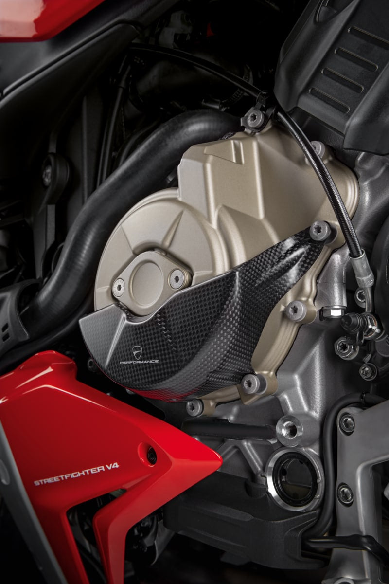 Ducati Performance Carbon Protection For Generator Cover