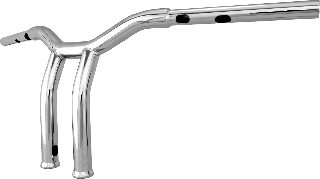 Burly Brand Dominator Handlebar - Touring/Softail - 10" - Chrome