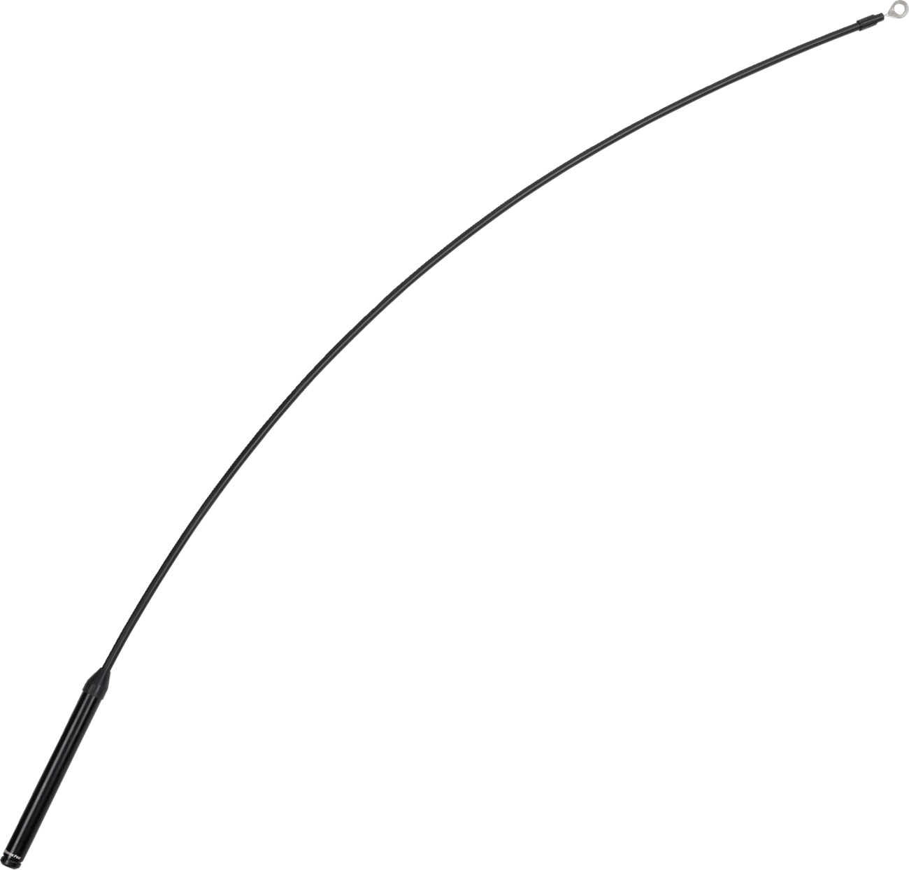 Motion Pro Blackout Top Half Clutch Cable - +2-3/4"
