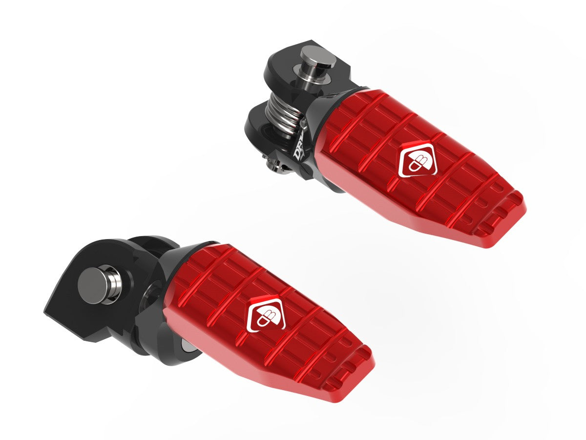 Ducabike DBK KPDM07 BMW R1300GS Sport Adjustable Pilot Footpegs Kit - RED