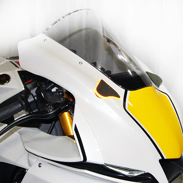 NRC Yamaha R1 Mirror Block Off Turn Signals (2020-Present)