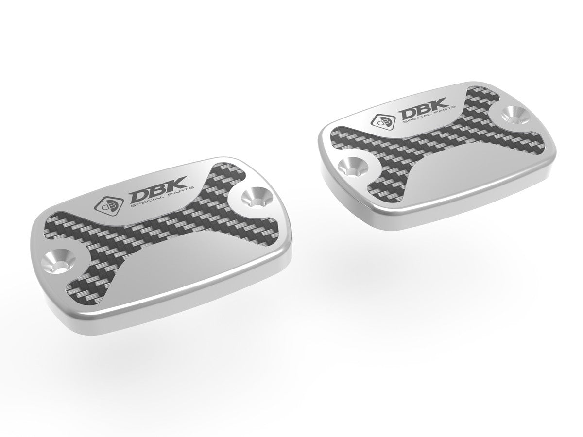 Ducabike DBK TLS15 Tmax Fluid Reservoir Caps - Silver