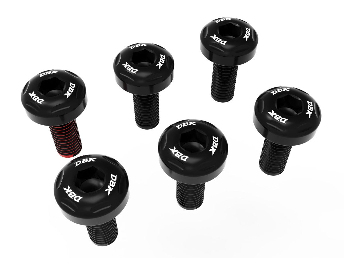 Ducabike DBK KVT114 Panigale V2 MY 2025 Dashboard Screws Kit - Black