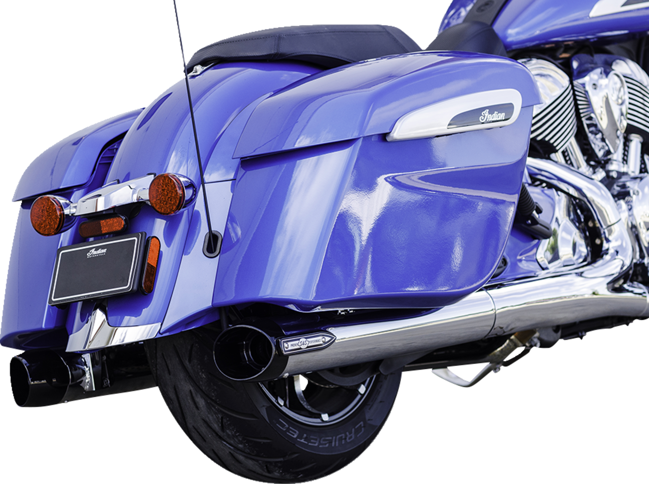 S&S Cycle 4" Broadhead Slip-On Mufflers