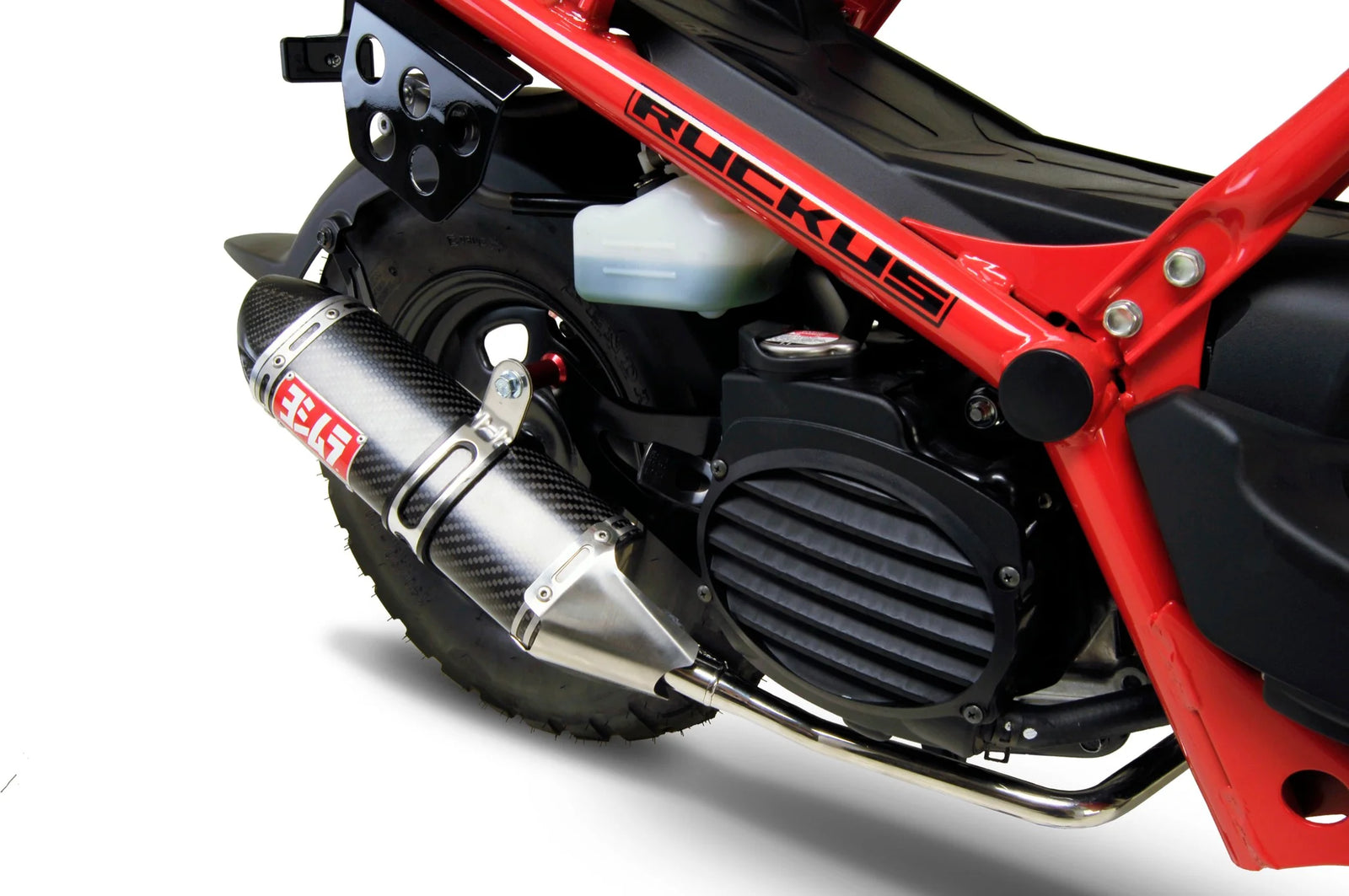 Yoshimura RUCKUS/ZOOMER 03-25 Race TRC Stainless Full Exhaust, W/ Carbon Fiber Muffler