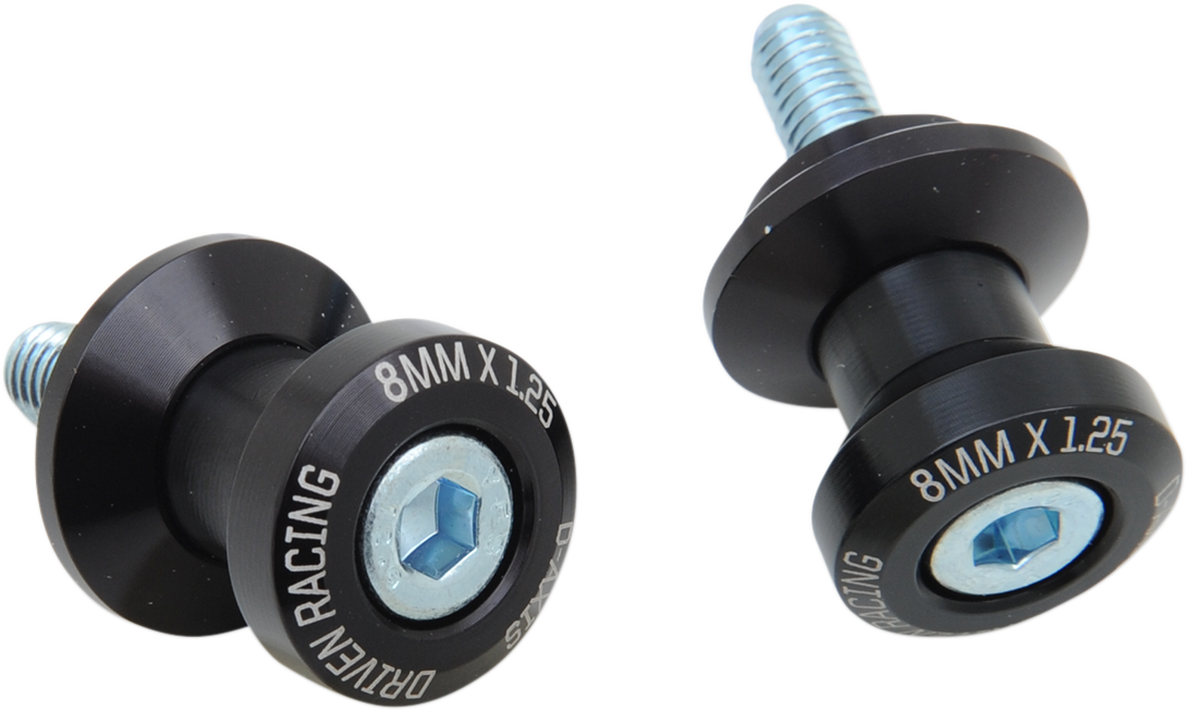 Driven Racing D-Axis Spools - 8 MM - Black