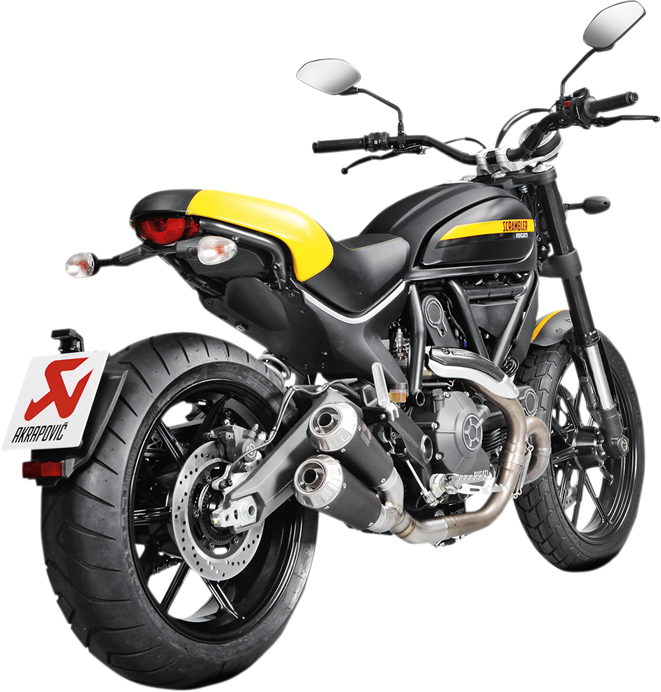 Akrapovic Ducati Scrambler Titanium Muffler