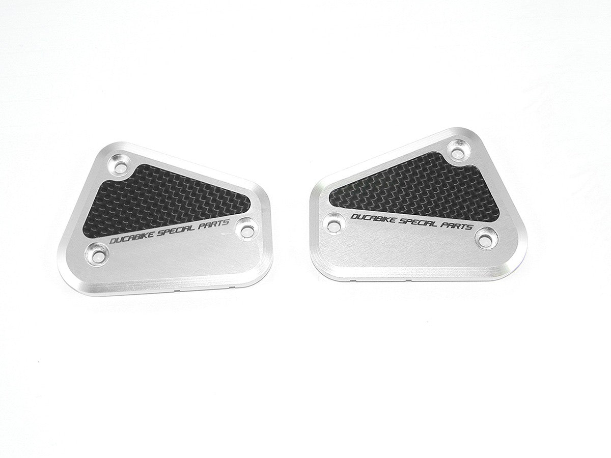 Ducabike DBK TLS03 Fluid Reservoir Caps - SILVER