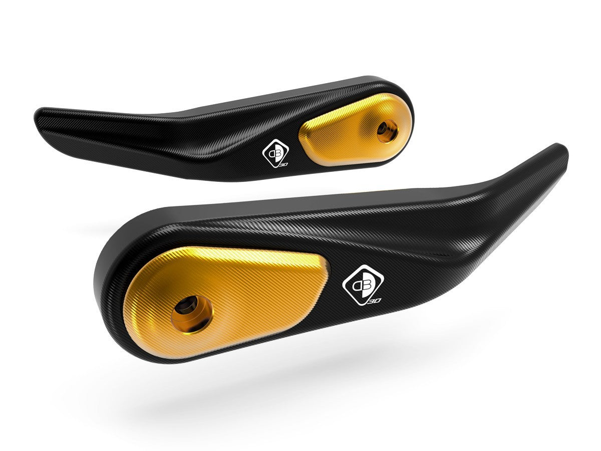 Ducabike DBK SPM02 MTS / HM Handguards Protection - BLACK-GOLD