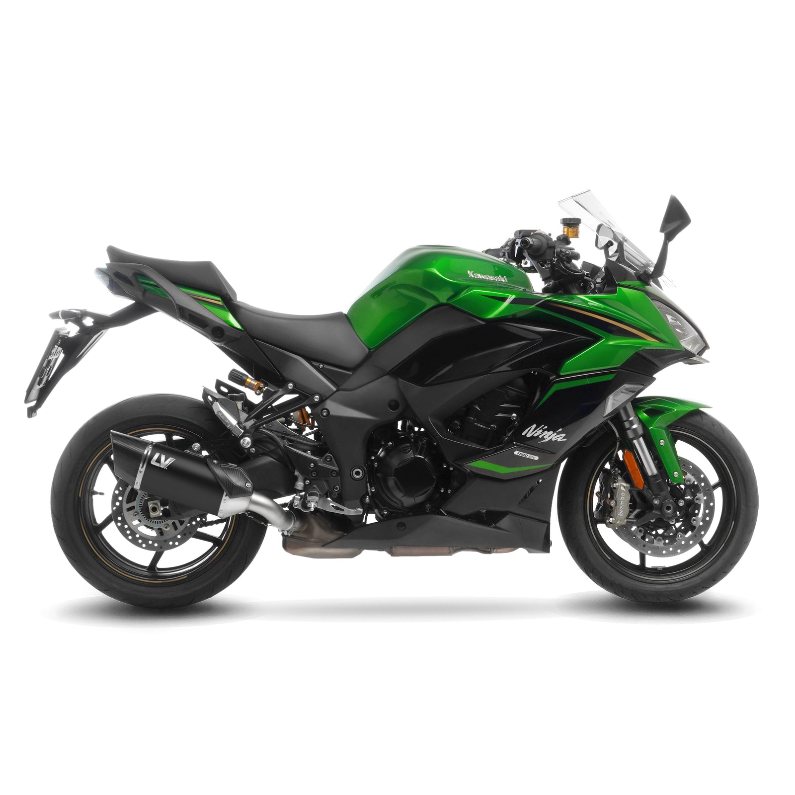 LeoVince Lv-14 R Black Edition (15639BU) - for KAWASAKI | NINJA 1100 SX/TOURER | 2025 - 2026 - image 2 of 10