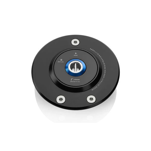 Rizoma Locking Billet Aluminum Fuel Gas Cap For BMW S1000RR - Black