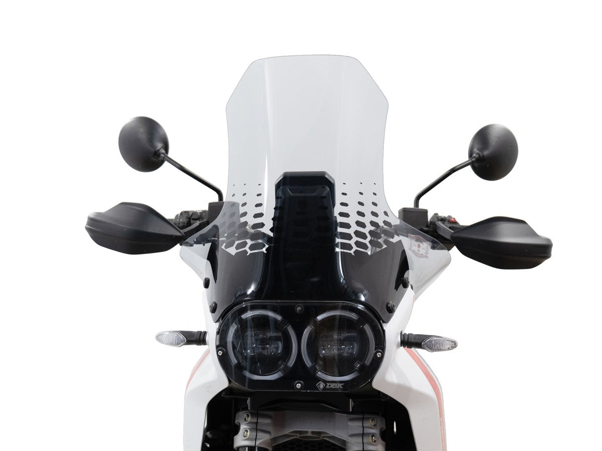 Ducabike DBK CUP24 DesertX Increased Windscreen Maxi Comfort - SMOKE