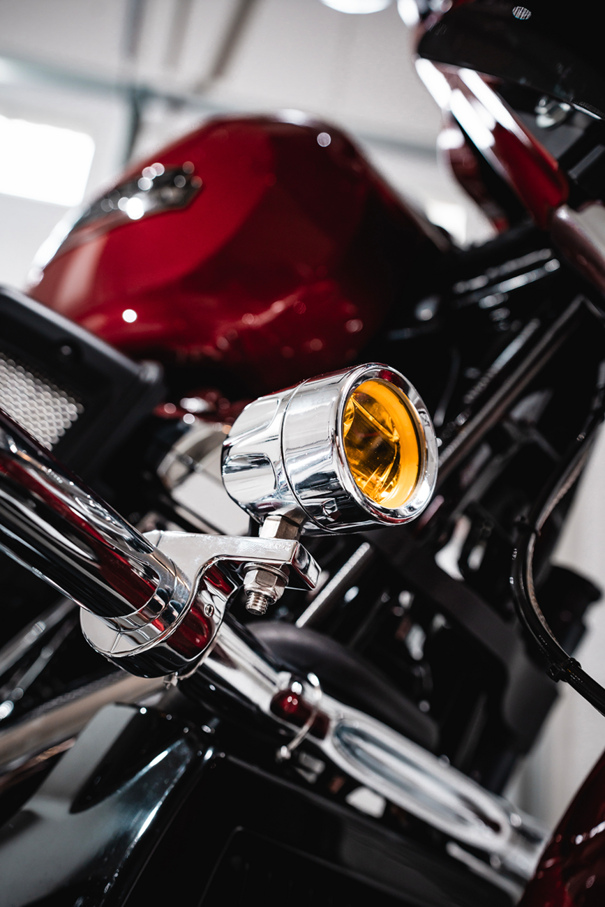 Custom Dynamics Fog Light Lens - Yellow