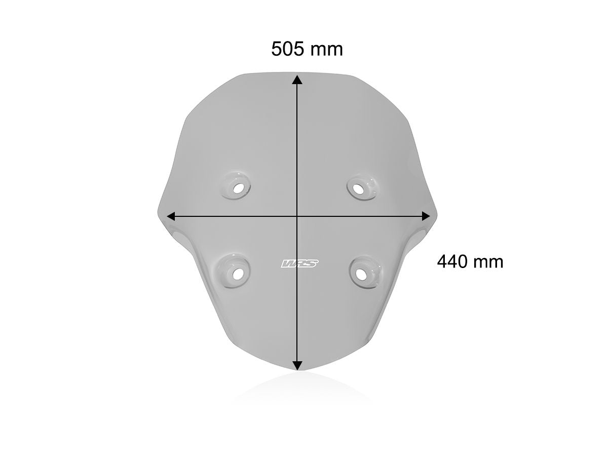 WRS Windscreen Caponord Moto Guzzi V 100 Mandello / S 2023-2026