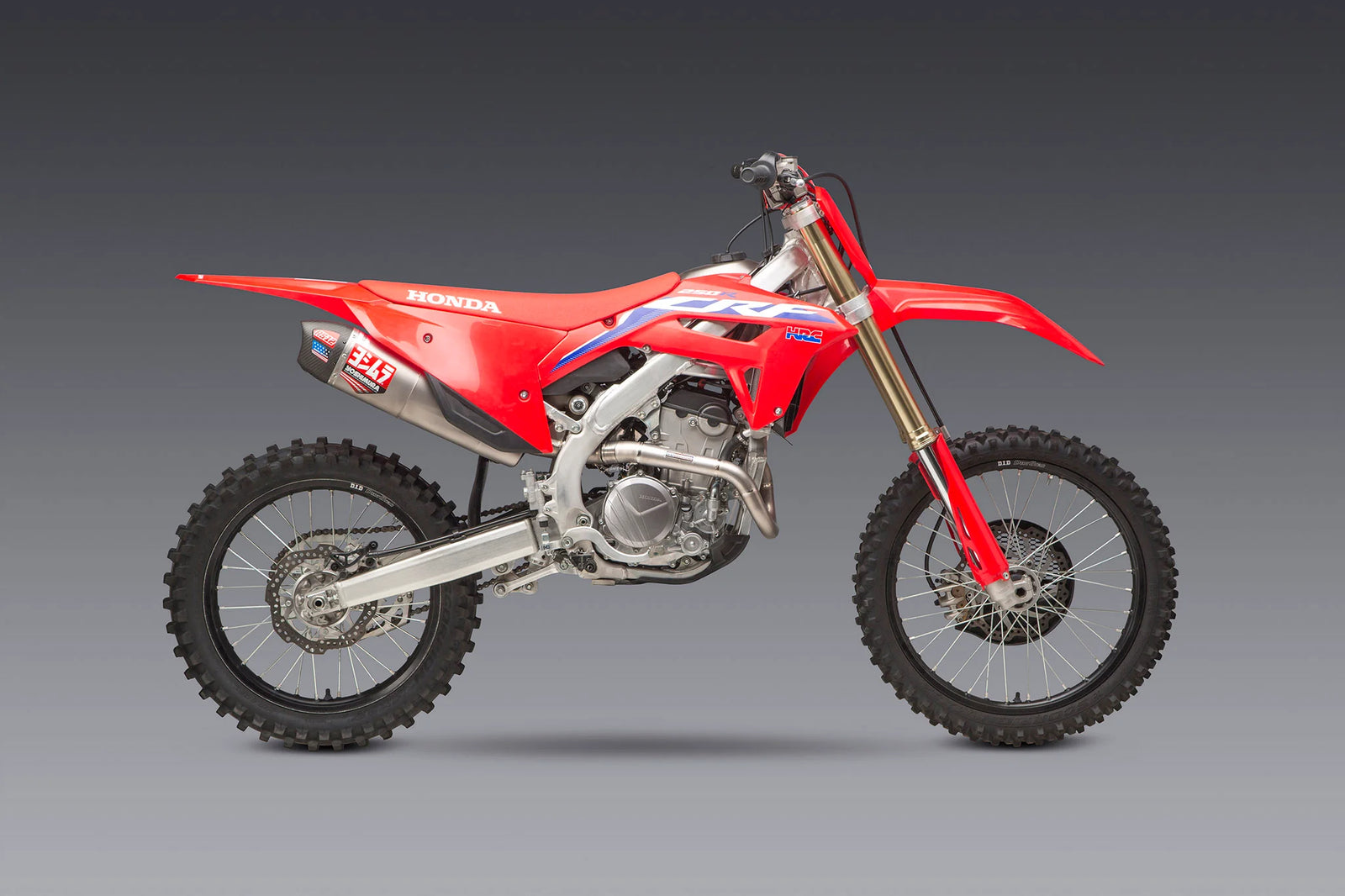 Yoshimura CRF250R/RX 22-24 RS-12 Titanium Full Exhaust, W/ Titanium Muffler