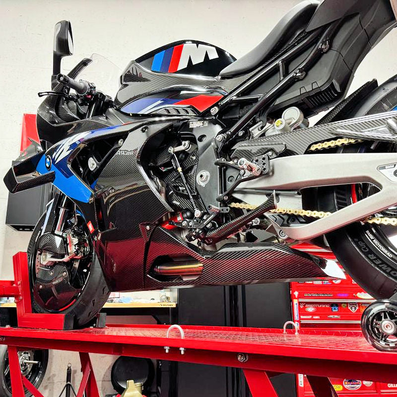 Ilmberger Carbon Fiber Belly Pan Extension for BMW M1000RR K66 2023-2026