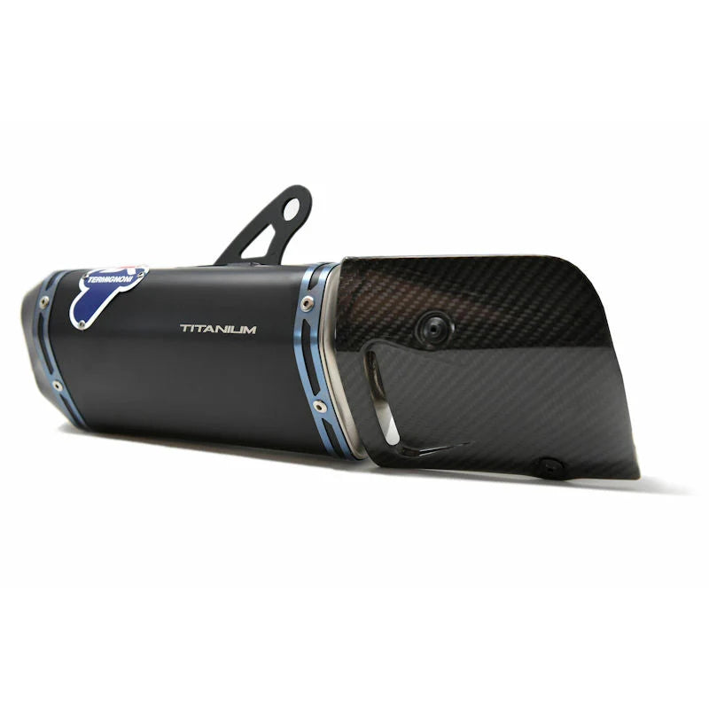 Termignoni Racing Black Slip On Exhaust Kit For Panigale V4 V4S V4R