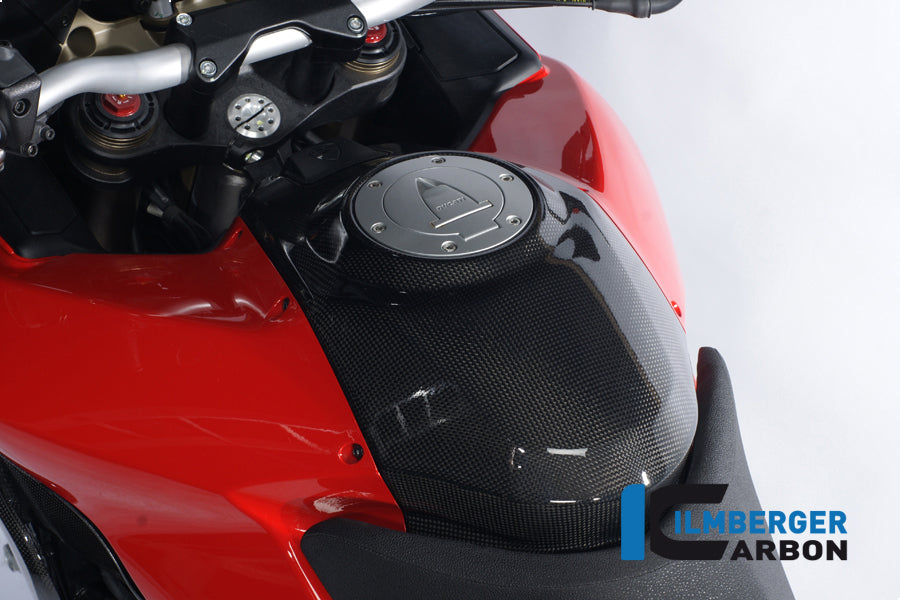 Ilmberger Carbon Tank Cover Top - Gloss
