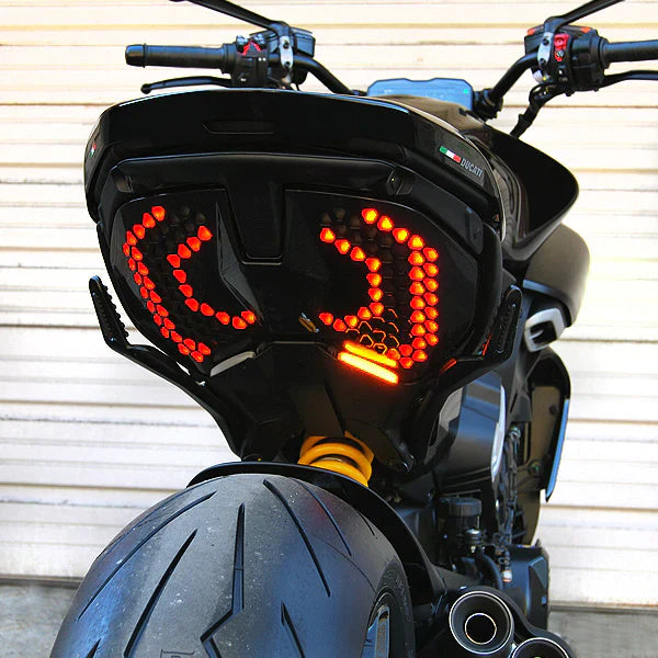 NRC Side Mount Fender Eliminator Kit With Turn Signals Diavel V4