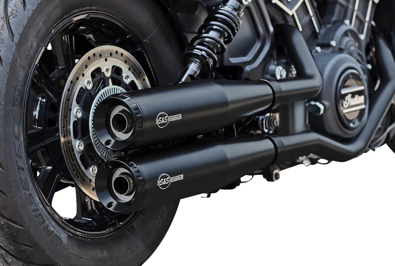 S&S Cycle Grand National Slip-On Mufflers