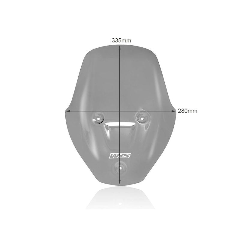 WRS Tall Touring Windscreen for Ducati Diavel V4