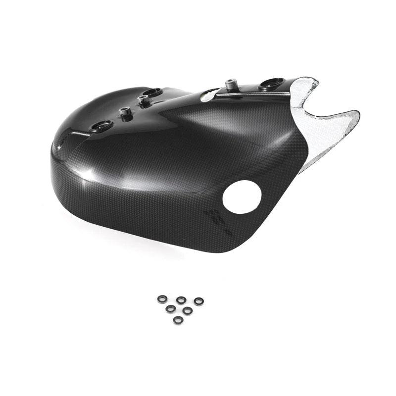 Fullsix Carbon Fiber Exhaust Heat Shield Cover For Ducati Panigale V2
